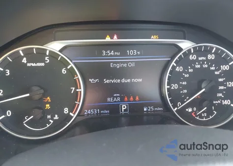 2025 Nissan Altima Sv Fwd из США, поврежденный, VIN 1N4BL4DV5SN388089